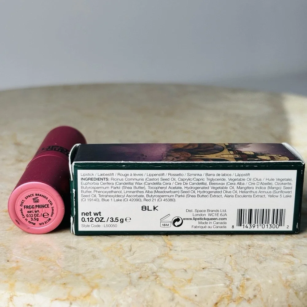 Lipstick Queen Frog Prince Lipstick Full Size New Discontinued .12oz/3.5g
